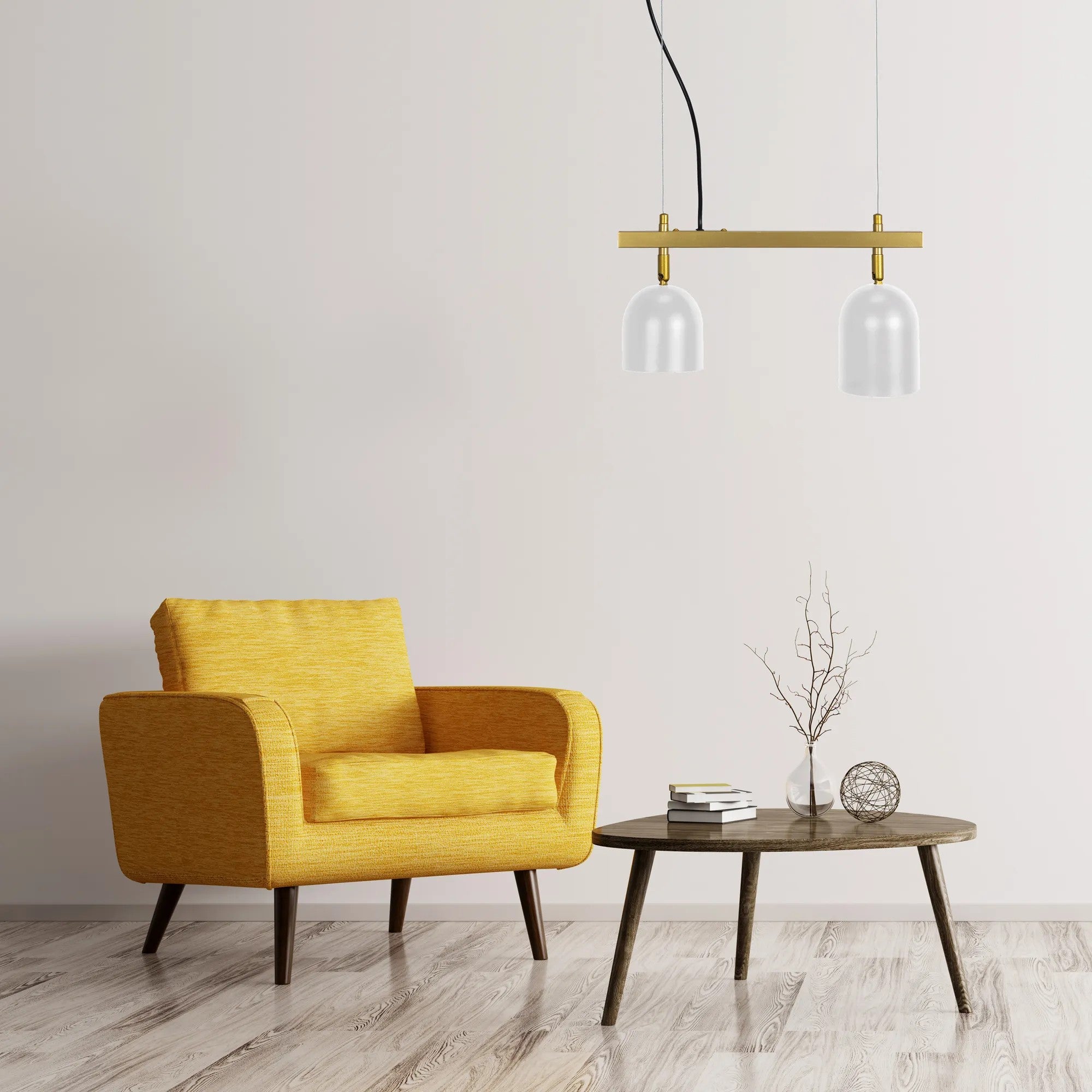Lampa Wisząca APP1032-2CP Biała 7