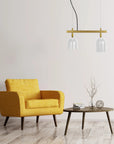 Lampa Wisząca APP1032-2CP Biała 7