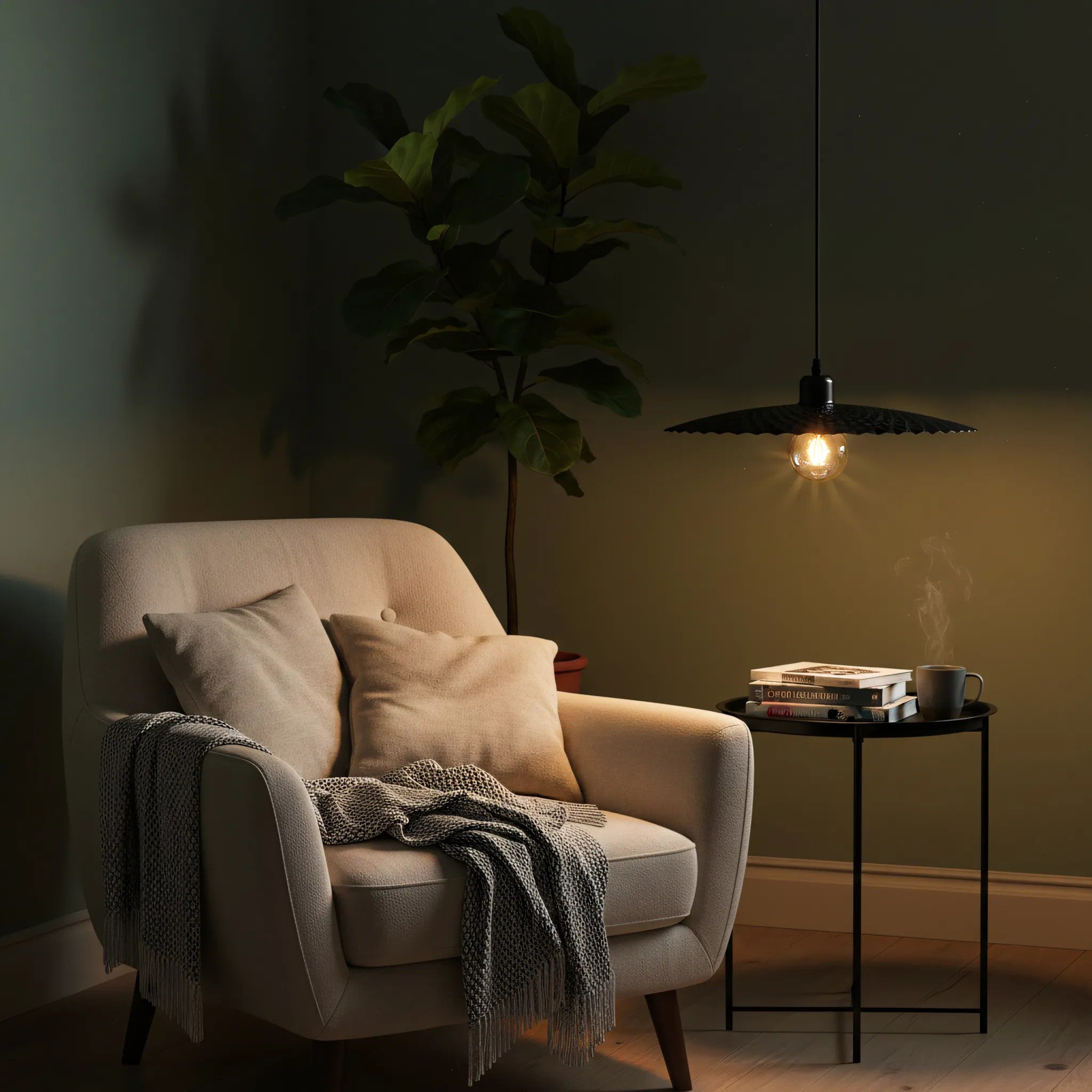 Lampa Wisząca APP1289-1CP Black 7