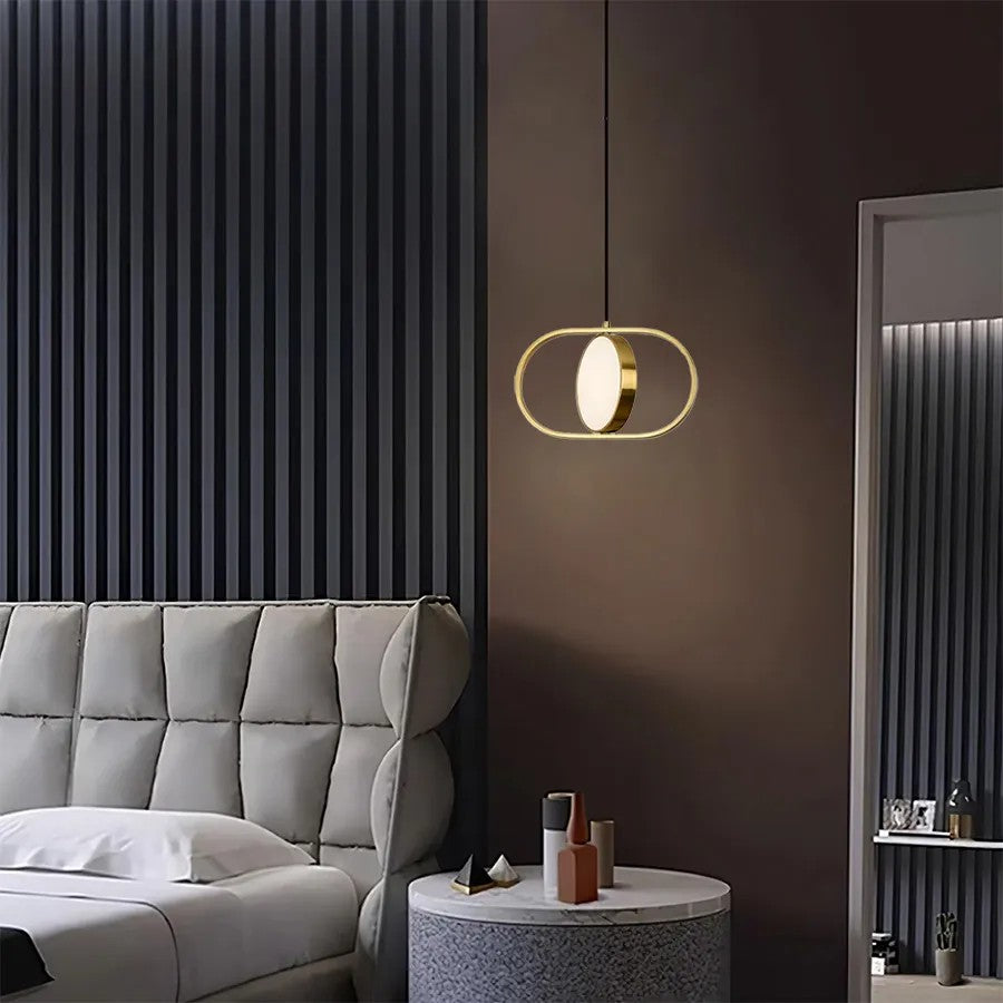 Lampa Wisząca LED APP1555-CP Gold 7