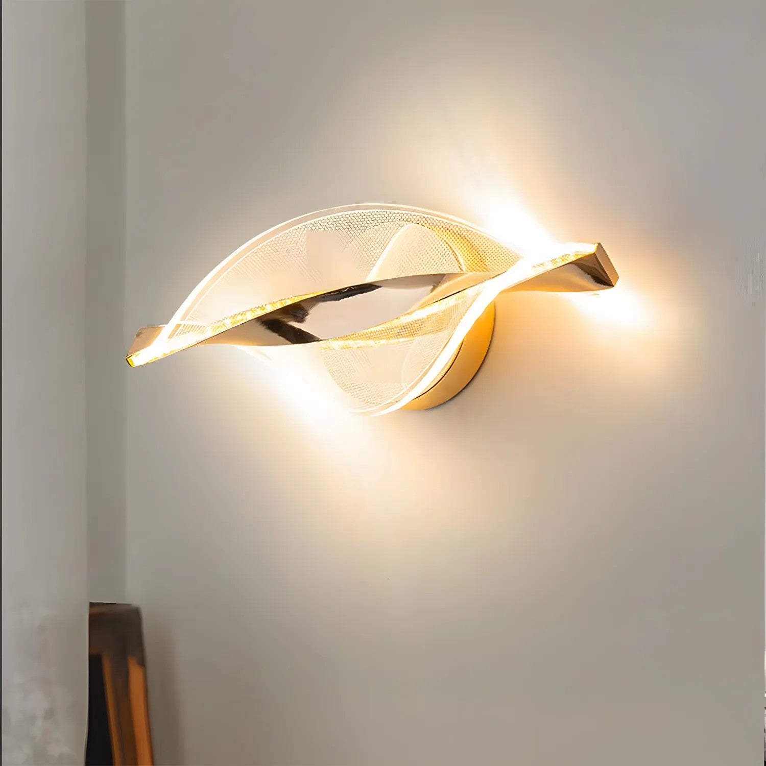 Kinkiet LED G031-W Złoty 7