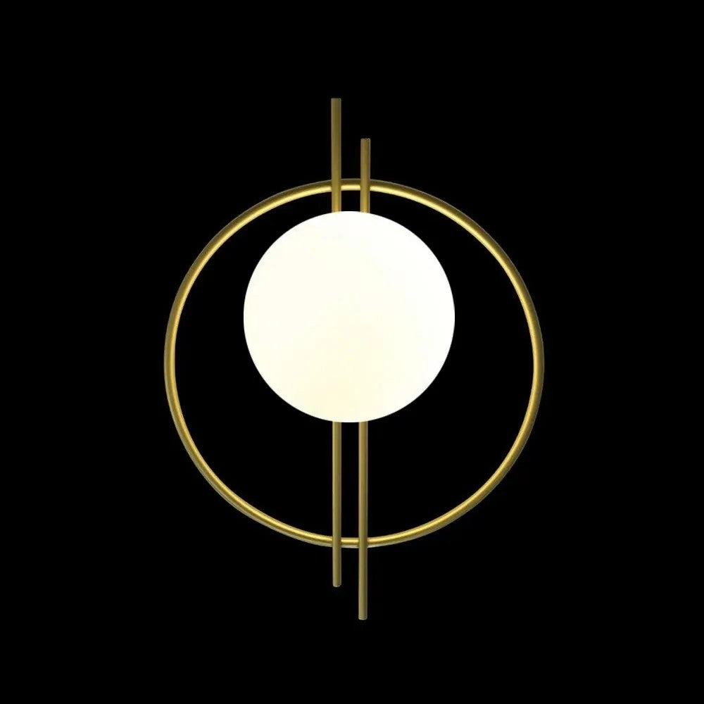 LAMPA ŚCIENNA KINKIET APP1436-W GOLD 7