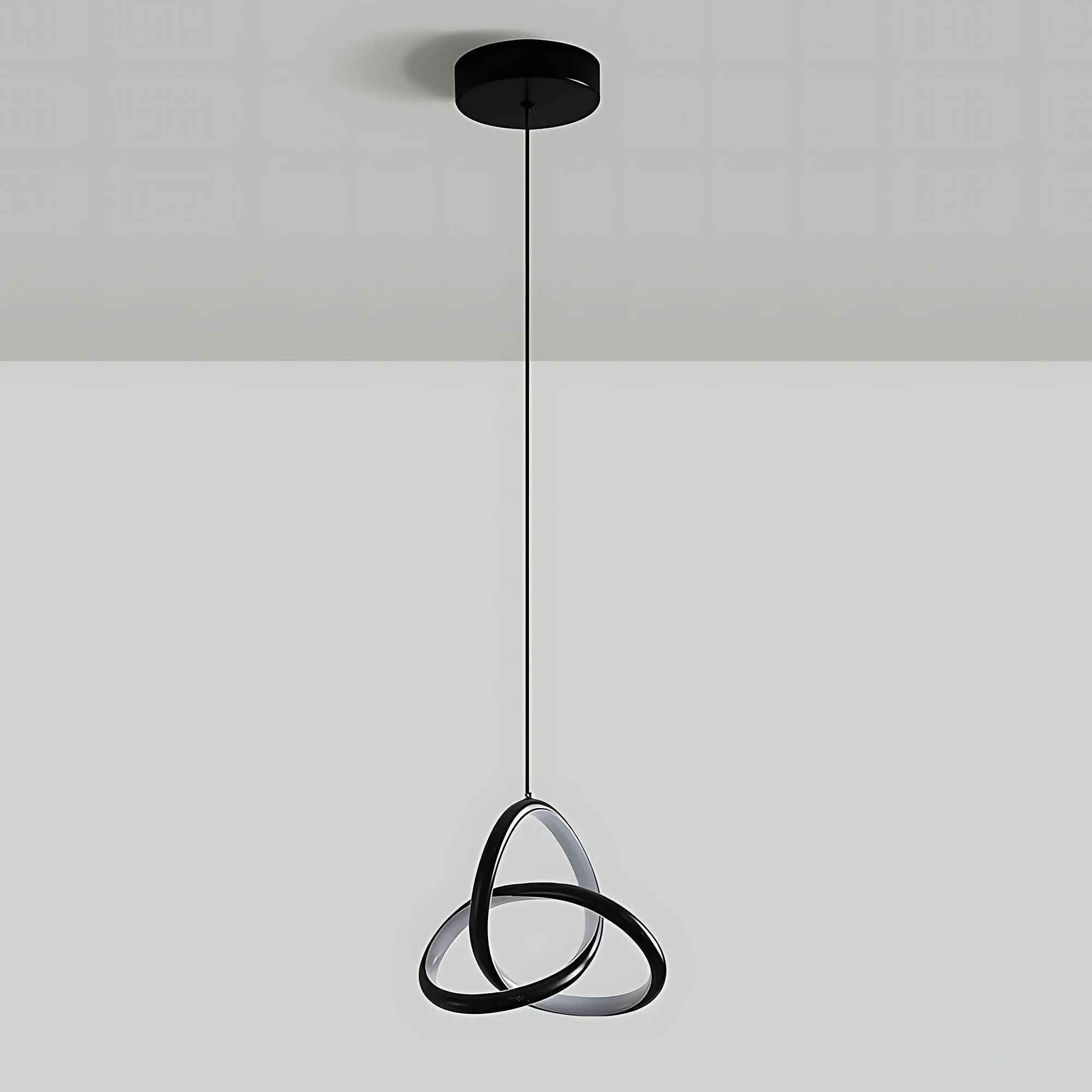 LAMPA SUFITOWA WISZĄCA LED APP1784-CP CZARNA 7
