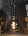 Lampa Sufitowa Wisząca Oprawka APP342-1CP CZARNA 7