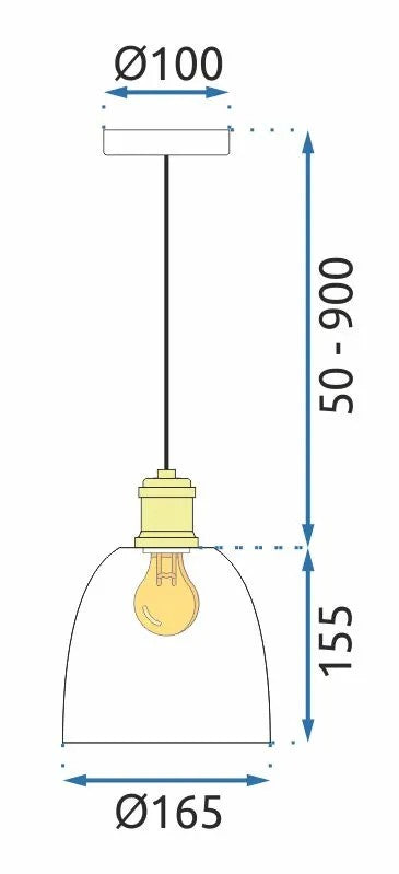 Lampa Wisząca APP1006-1CP Biała 7