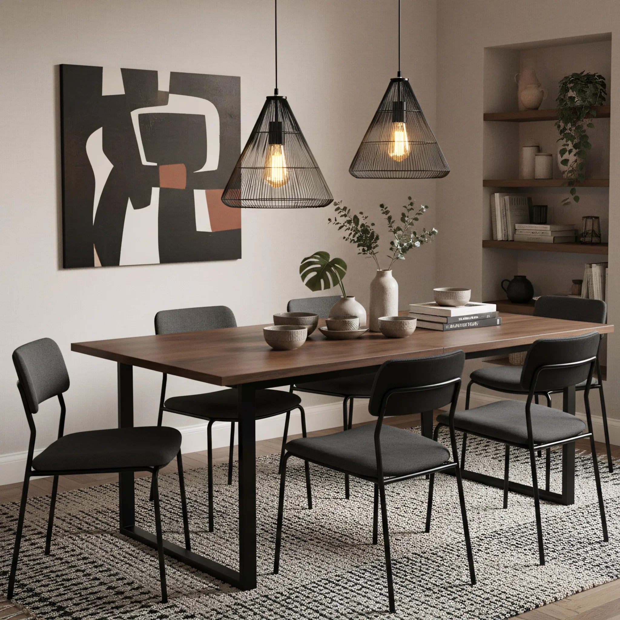 Lampa Sufitowa Wisząca W Stylu Loft LH2065 7