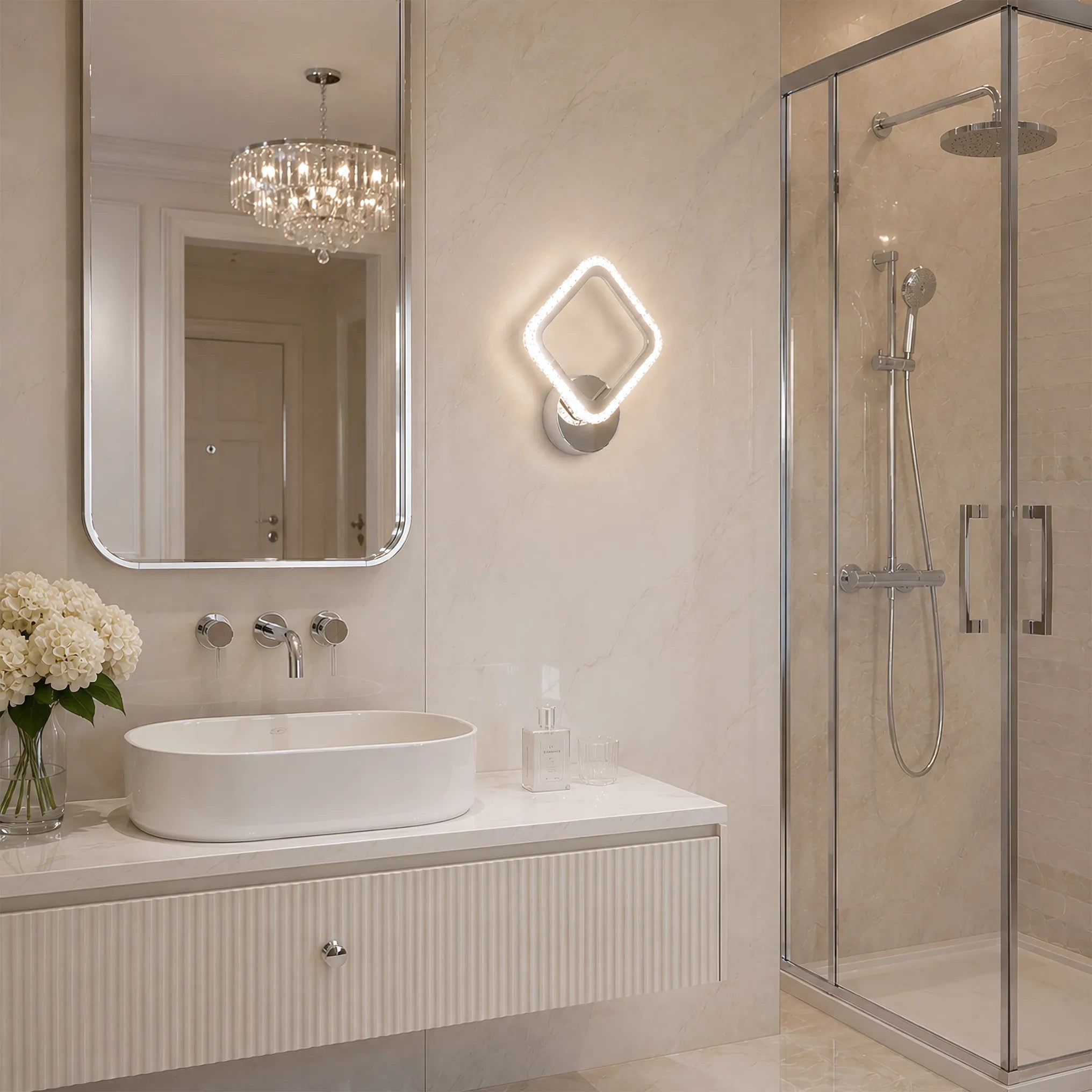 Kinkiet Ścienny LED LHJ125-W Chrom 7