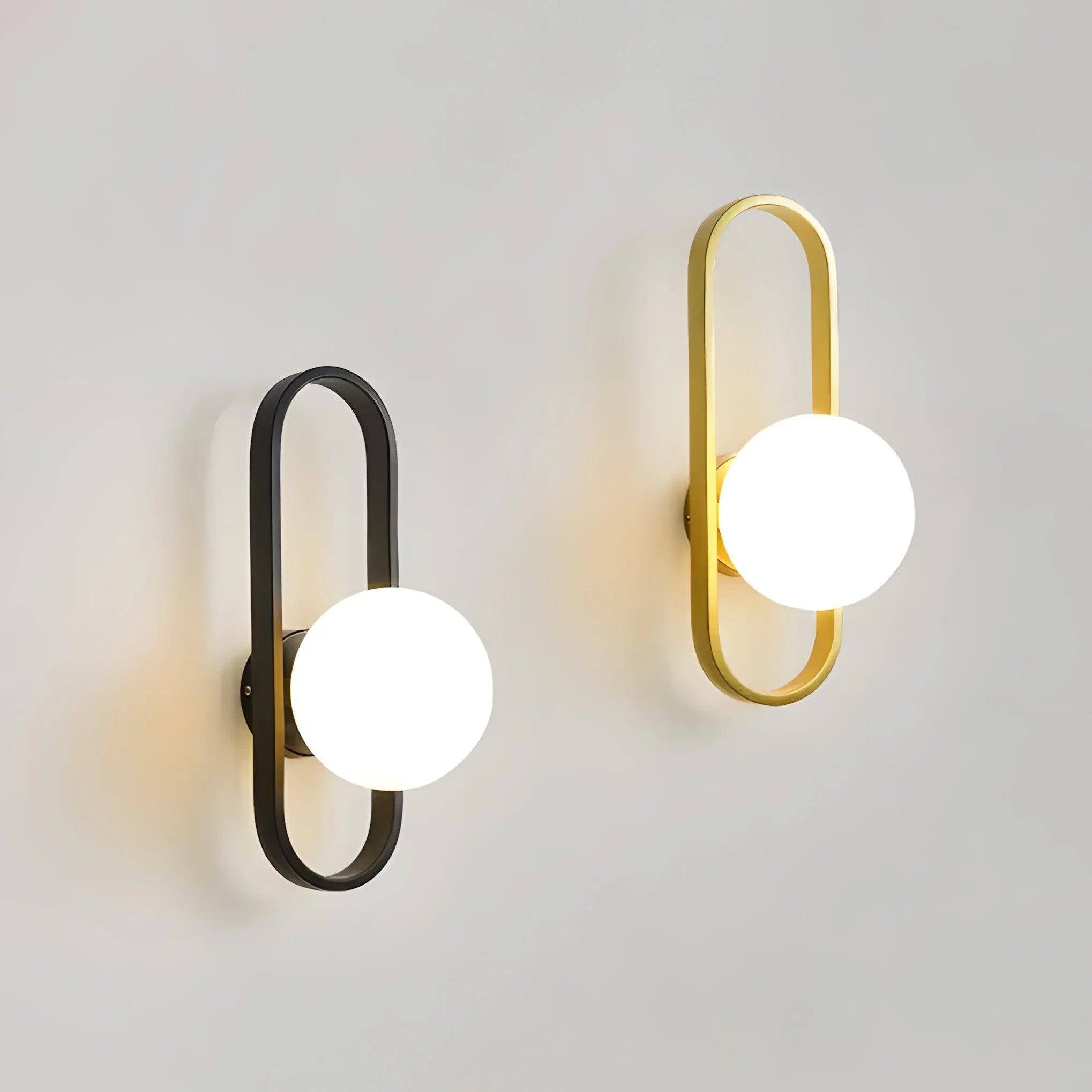LAMPA ŚCIENNA KINKIET APP1756-1W BRUSH GOLD WHITE 7