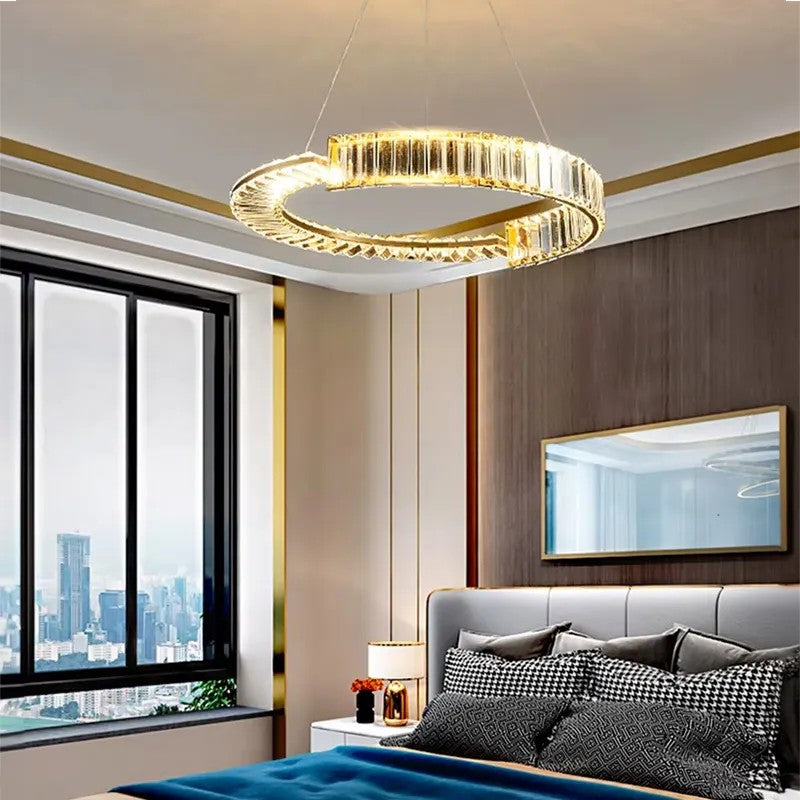 LAMPA WISZĄCA LED APP1528-CP60 GOLD 7