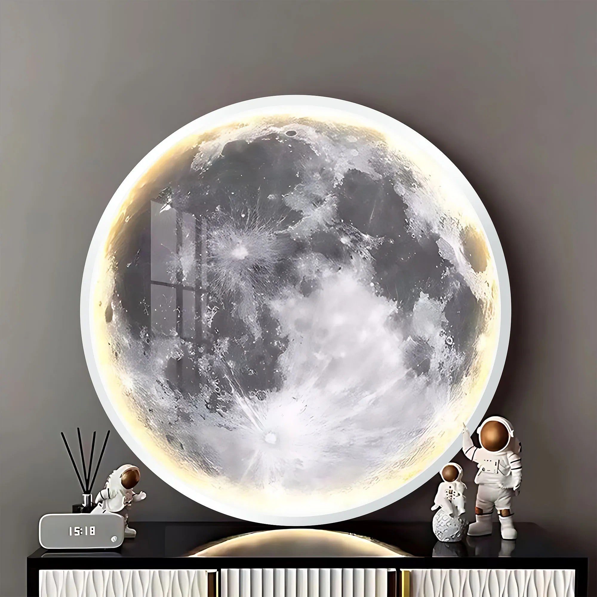 Lampa Sufitowa APP1806-CW Moon Plafon LED BIAŁA 7