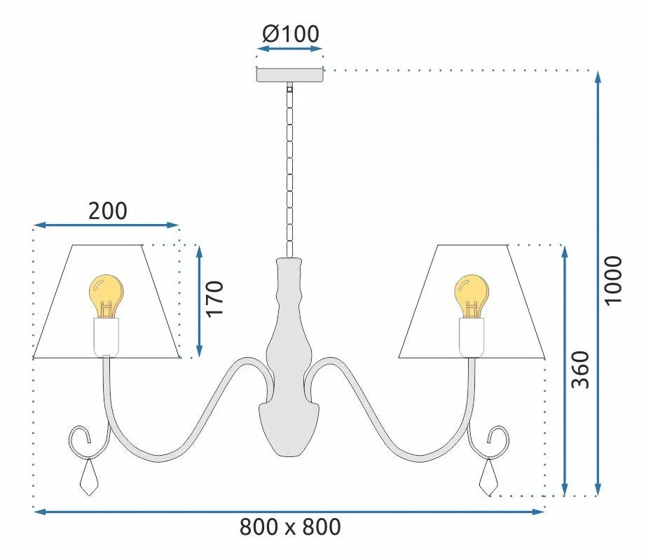 Lampa APP991-4CP 7