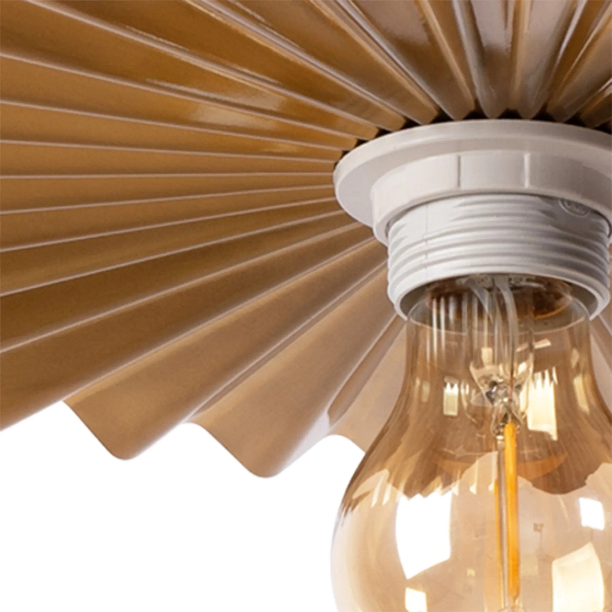 LAMPA SUFITOWA WISZĄCA APP1354 Stare Złoto 30 Cm 7