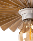 LAMPA SUFITOWA WISZĄCA APP1354 Stare Złoto 30 Cm 7