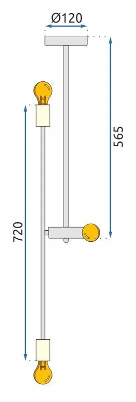 Lampa Wisząca APP1114-6CP 7