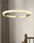 LAMPA SUFITOWA WISZĄCA LED APP1510-CP GOLD 7