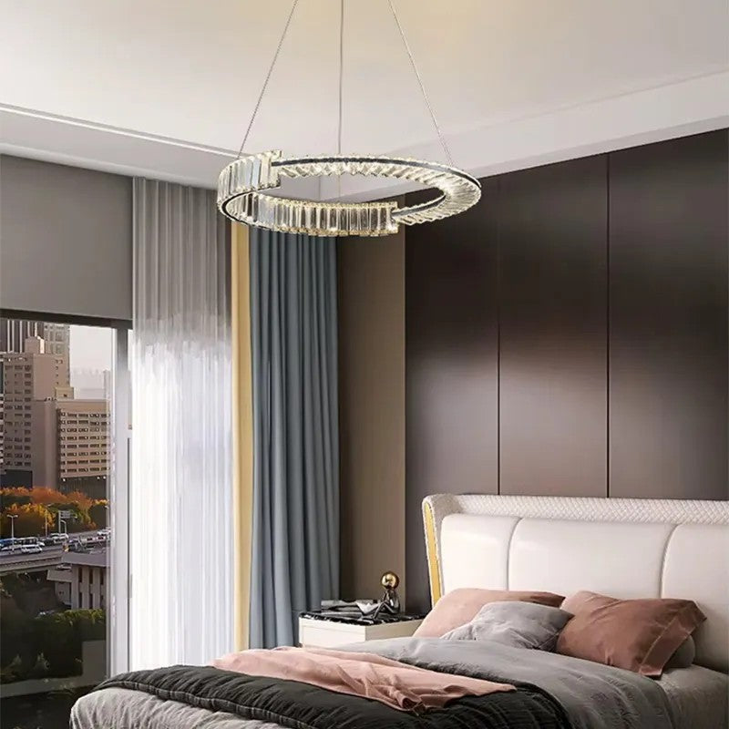 LAMPA WISZĄCA LED APP1527-CP40 CHROM 7