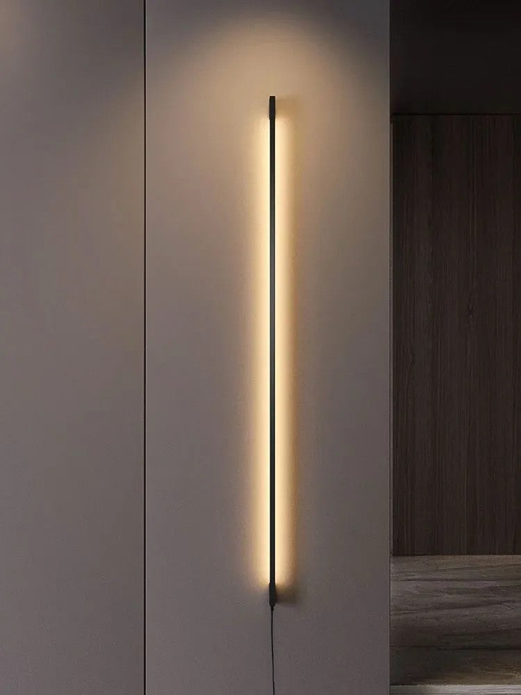 KINKIET ŚCIENNY LED LHJ066-W 150cm CZARNY 7