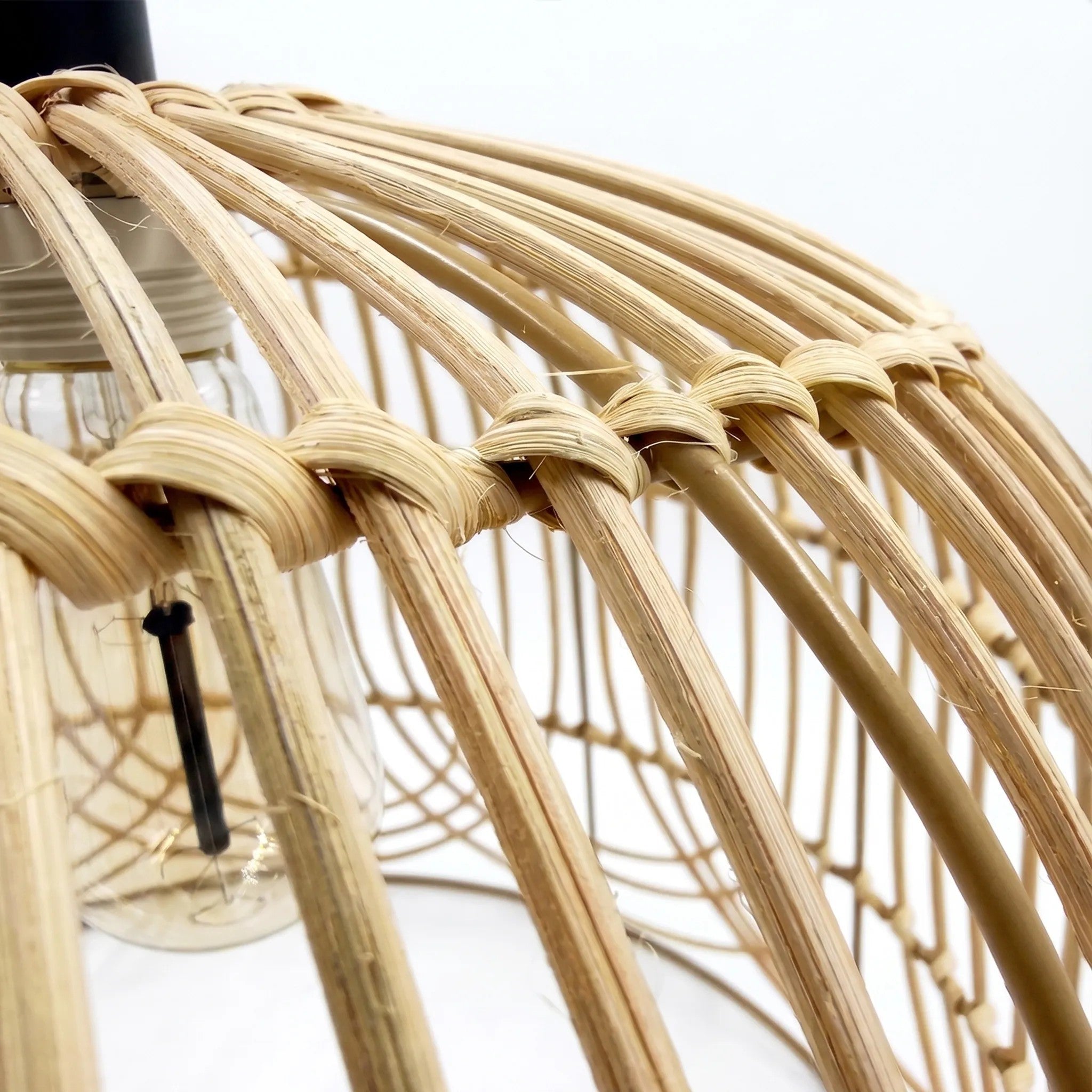 LAMPA SUFITOWA WISZĄCA NATURAL BOHO APP1352-1CP 40 Cm 7