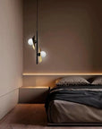 LAMPA SUFITOWA WISZĄCA APP1410-CP CZARNO/ZŁOTA 7
