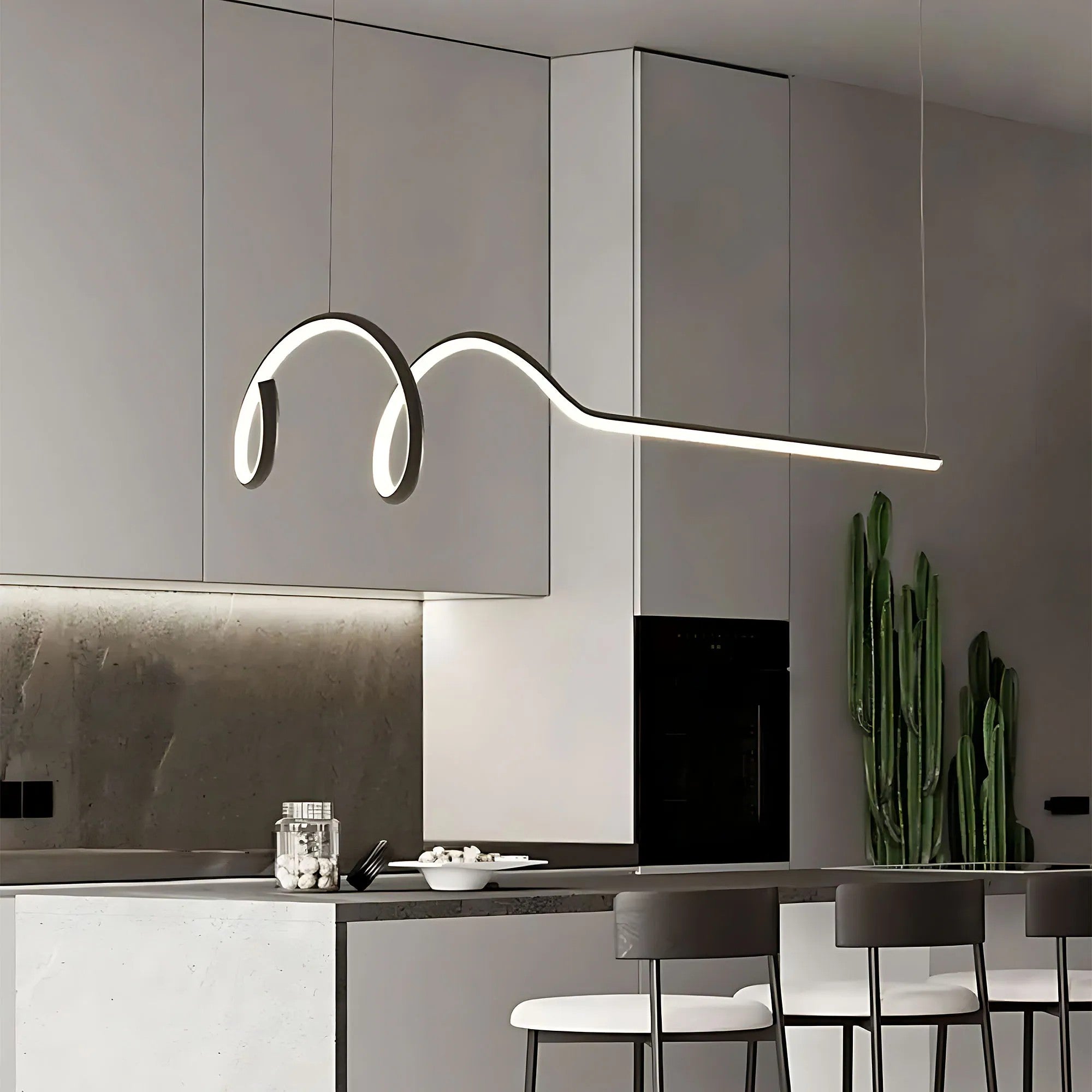 Lampa Wisząca LHJ030-CP 120cm BLACK 7