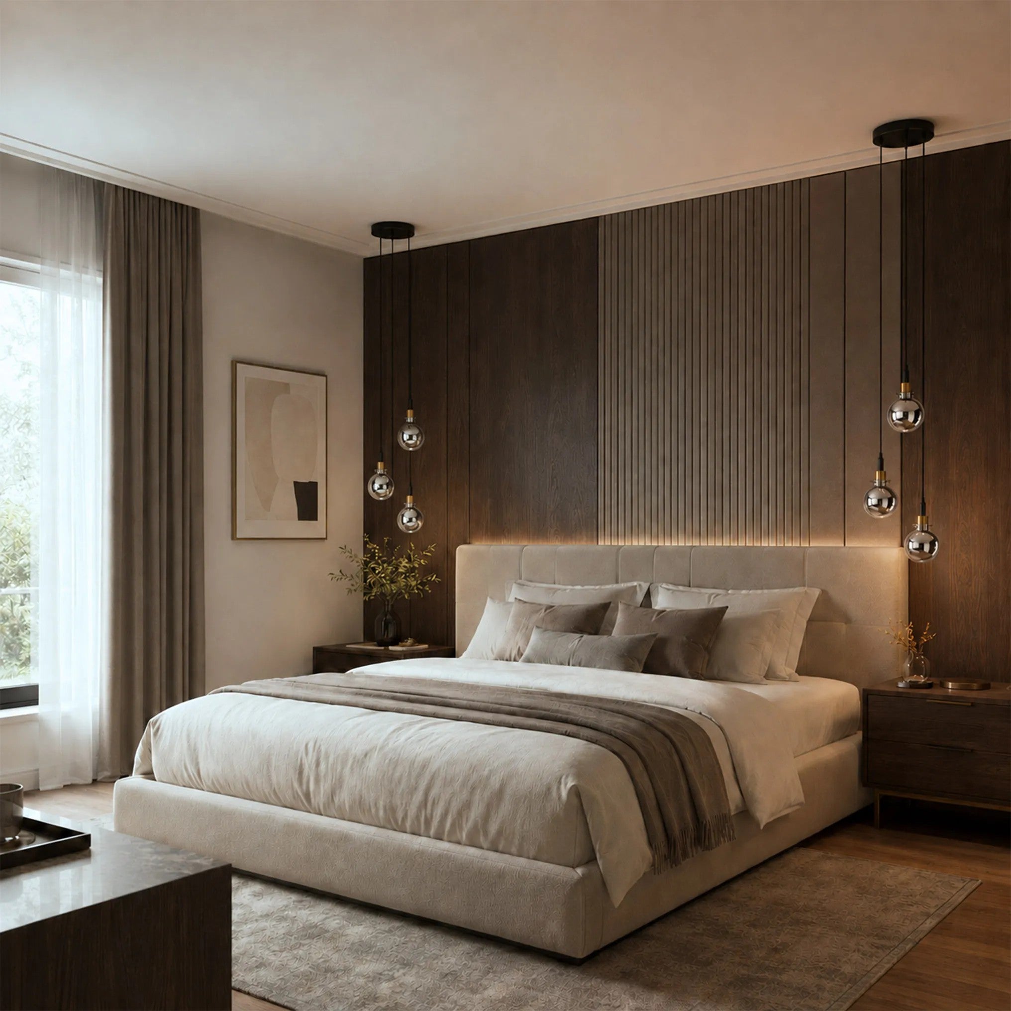 Lampa Wisząca APP1125-3CP Black Gold 7