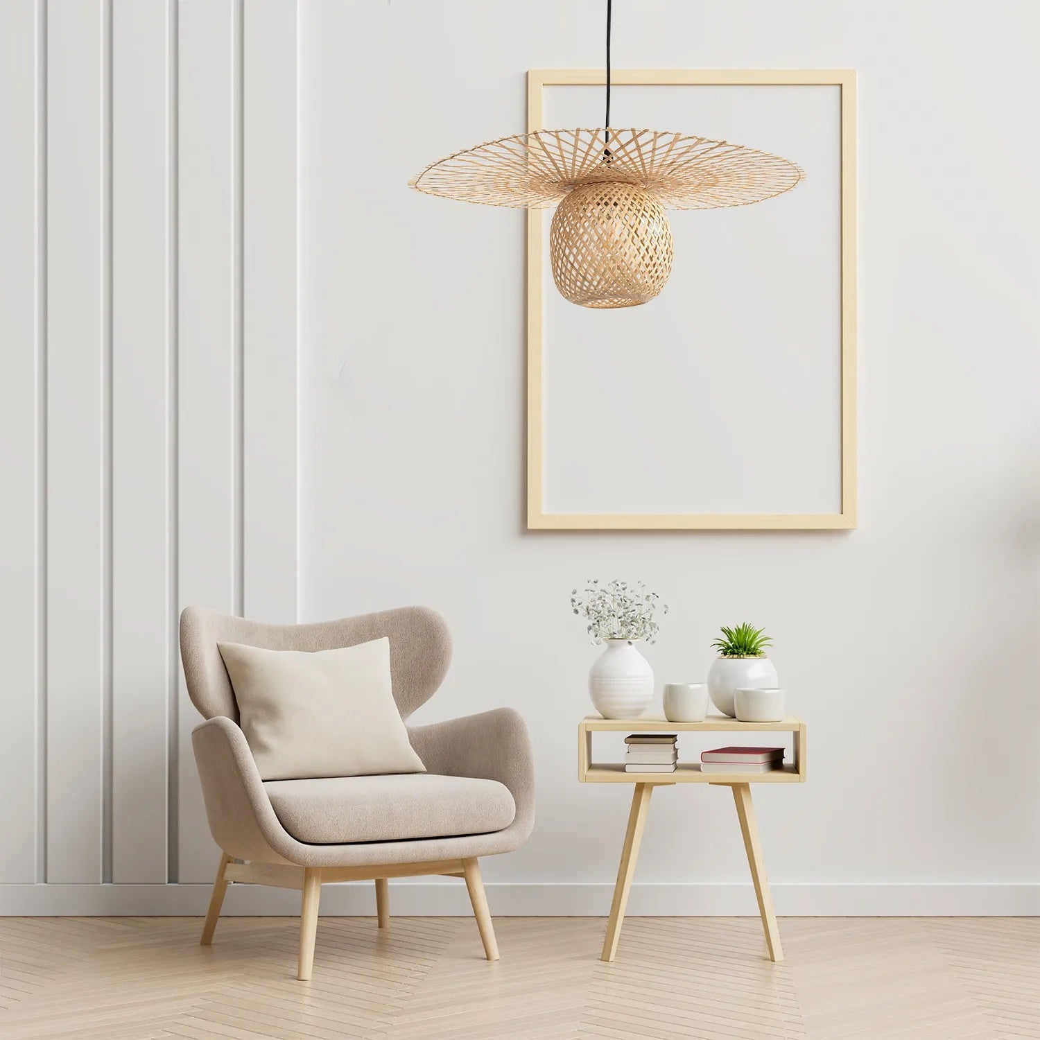 LAMPA SUFITOWA WISZĄCA BOHO NATURAL APP881-1CP 7