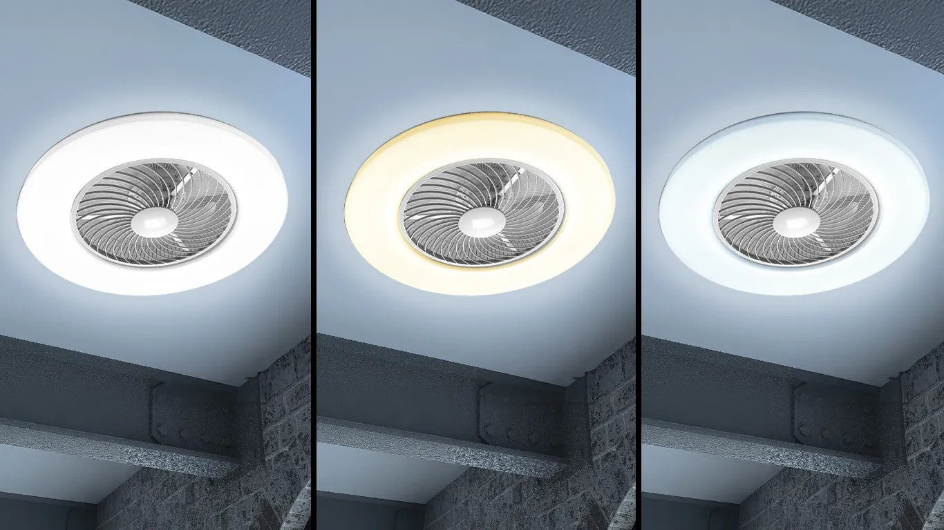 Lampa Z Wiatrakiem APP1551-C WHITE 7