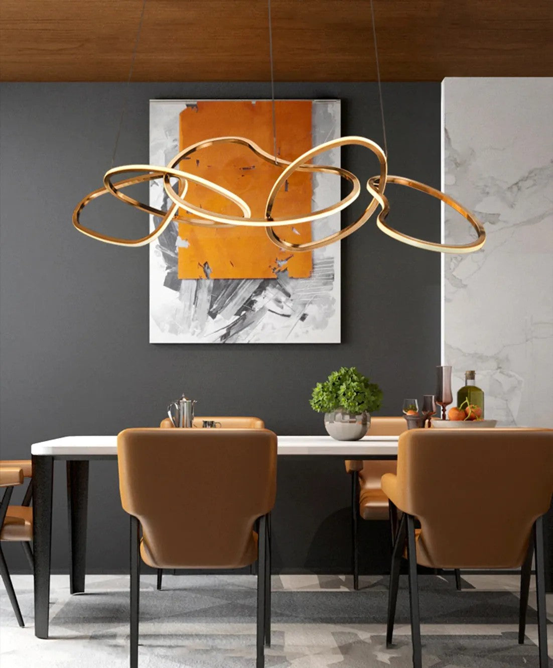 Lampa Wisząca LED APP1054-CP 7