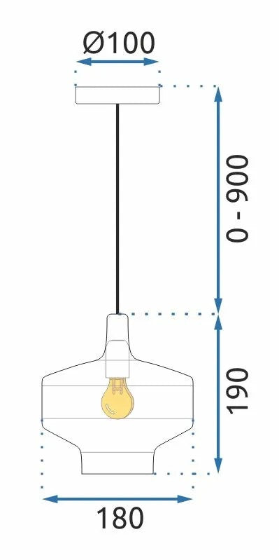Lampa Wisząca APP1121-1CP 7