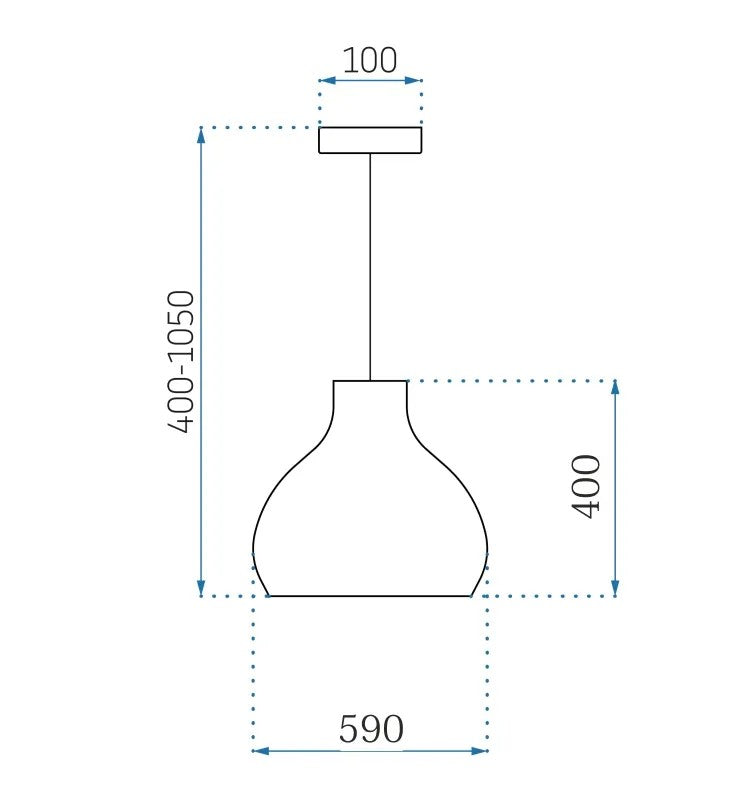 LAMPA SUFITOWA WISZĄCA NATURAL BOHO APP985-1CP BIG 7