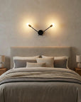 LAMPA ŚCIENNA KINKIET APP1119-2W Czarna 7