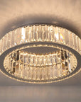 LAMPA KRYSZTAŁOWA PLAFON APP1742-C 40 Cm CHROM 7