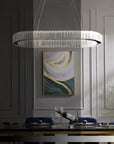 LAMPA SUFITOWA WISZĄCA LED APP1547-CP CHROM 7