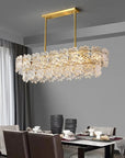 LAMPA KRYSZTAŁOWA WISZĄCA APP1198-4CP ZŁOTA 7