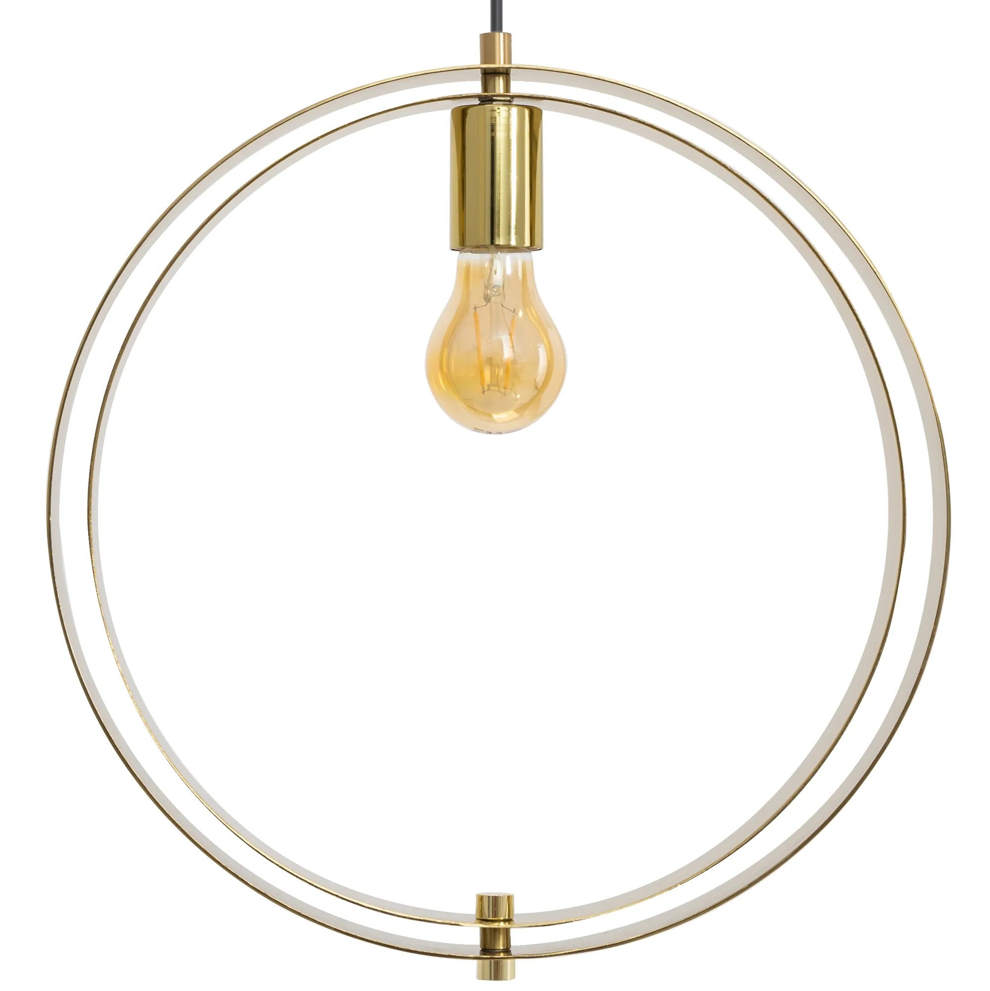 LAMPA SUFITOWA WISZĄCA GLAMOUR APP961-1CP Złota 7