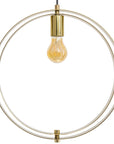 LAMPA SUFITOWA WISZĄCA GLAMOUR APP961-1CP Złota 7