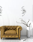 LAMPA ŚCIENNA KINKIET LED SPRING APP828-W CHROME 7