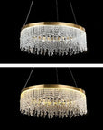 LAMPA SUFITOWA WISZĄCA LED APP1731-1CP Złota 60cm 7