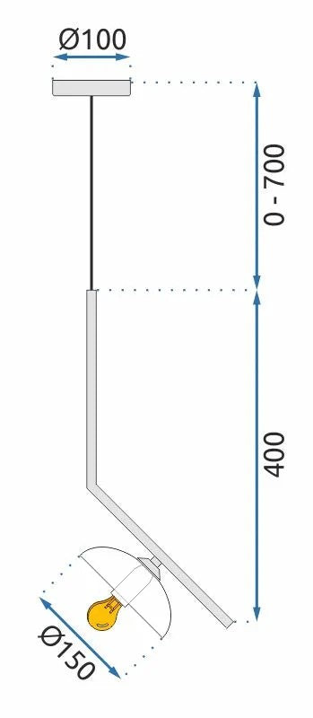 Lampa Wisząca APP1086-1CP 7