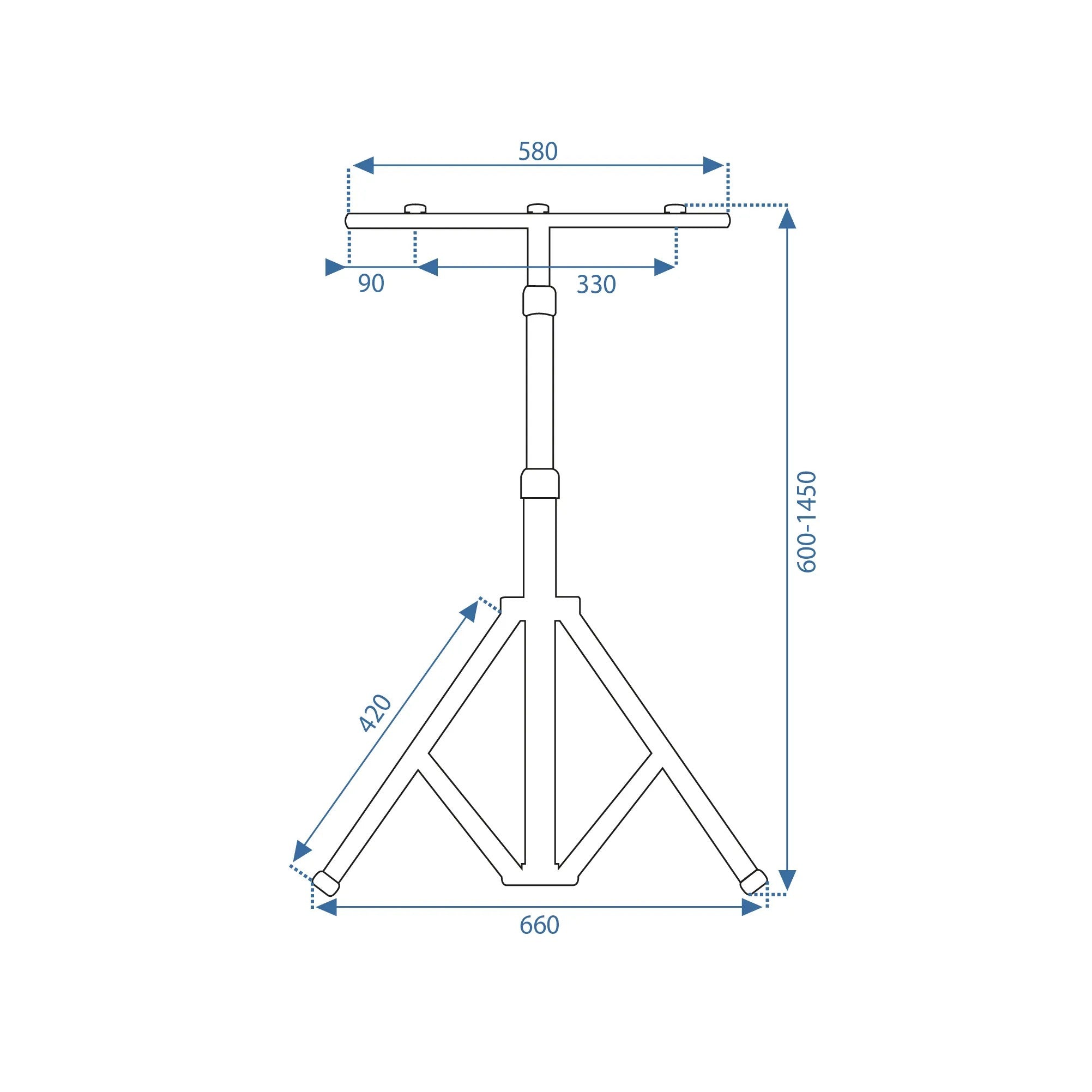 Statyw Na Lampy Halogenowe RSL016 7