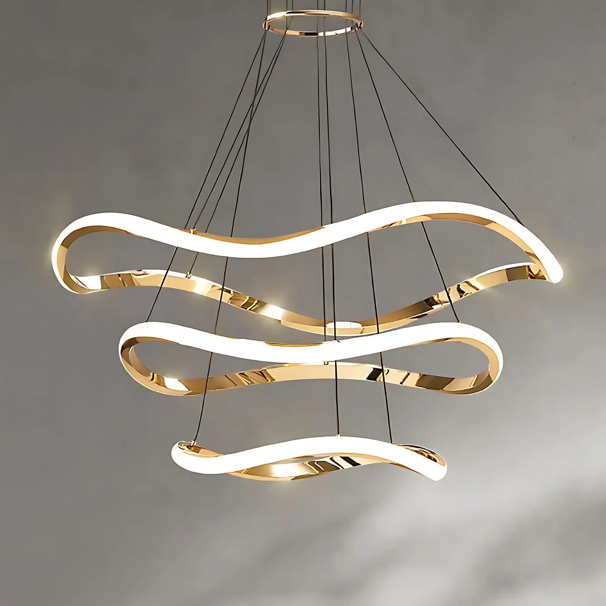 Lampa Wisząca LHJ018-CP3 GOLD 7