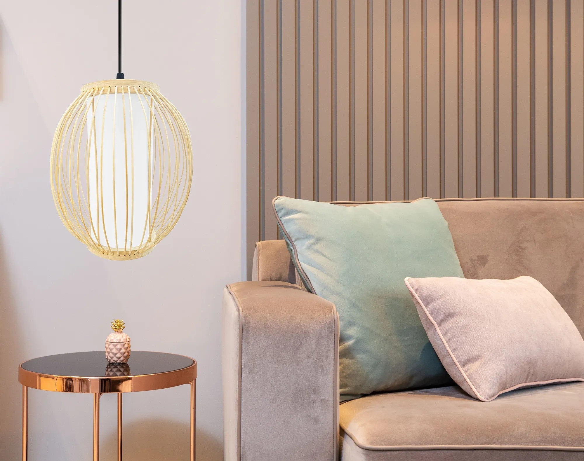 LAMPA WISZĄCA BAMBUSOWA APP1634-1CP 7