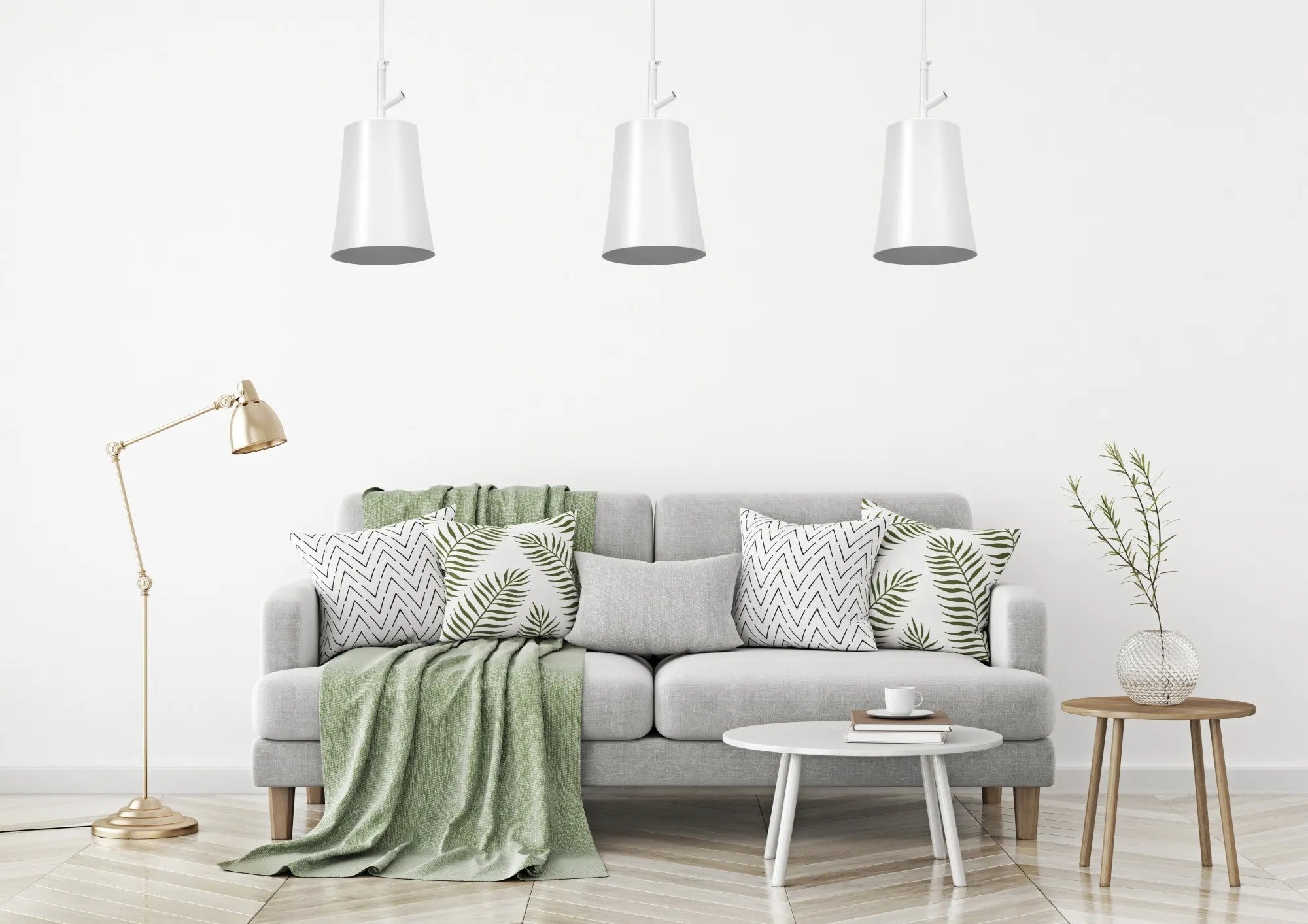 Lampa Sufitowa Wisząca APP1035-1CP Biała 7