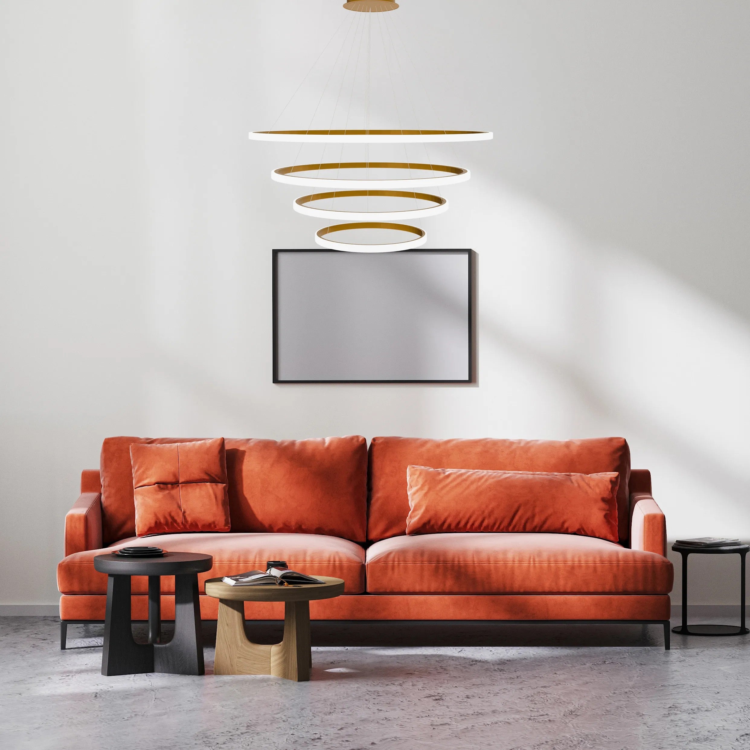 Lampa Wisząca LHJ010-CP4 BRUSH GOLD 7