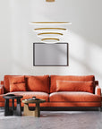 Lampa Wisząca LHJ010-CP4 BRUSH GOLD 7