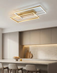 LAMPA SUFITOWA LED SWE060-C PLAFON ZŁOTA SZCZOTKOWANA 7