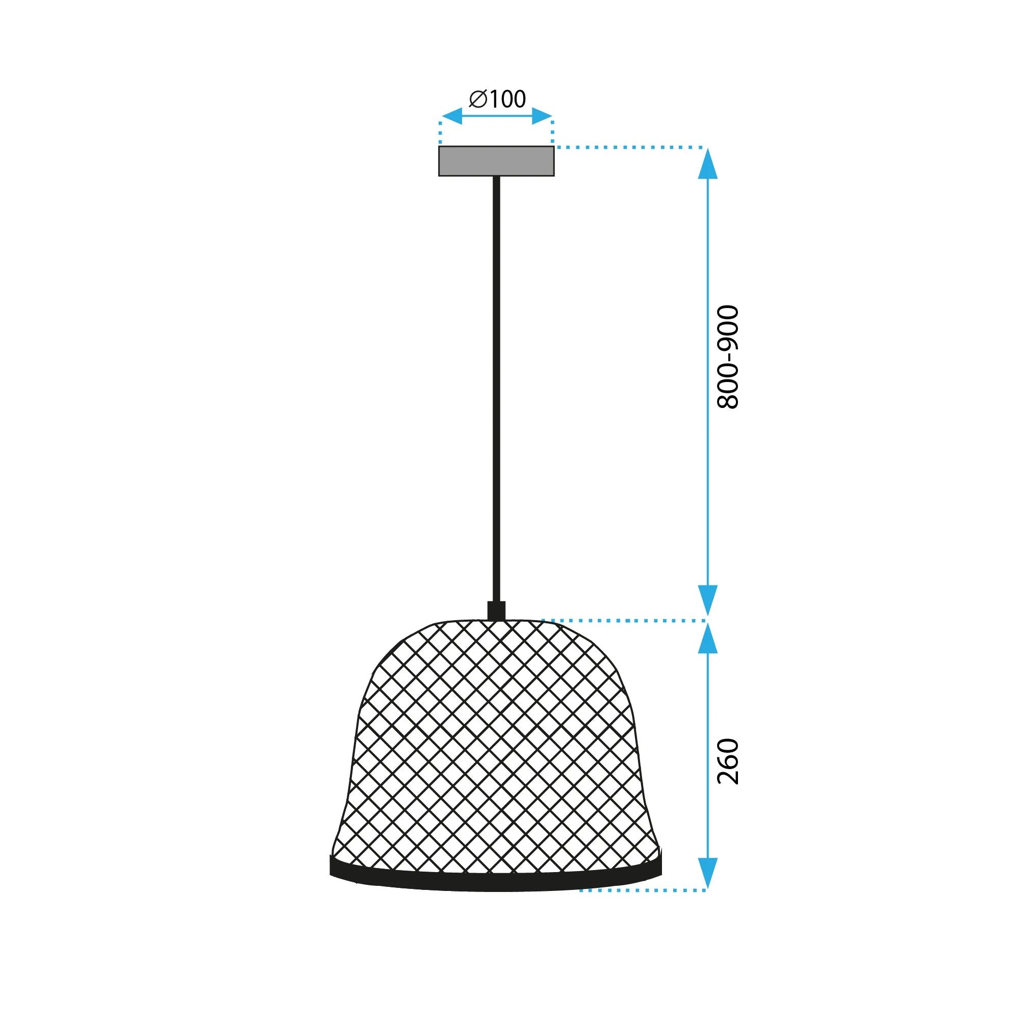 Lampa Wisząca Boho APP1336-1CP 7