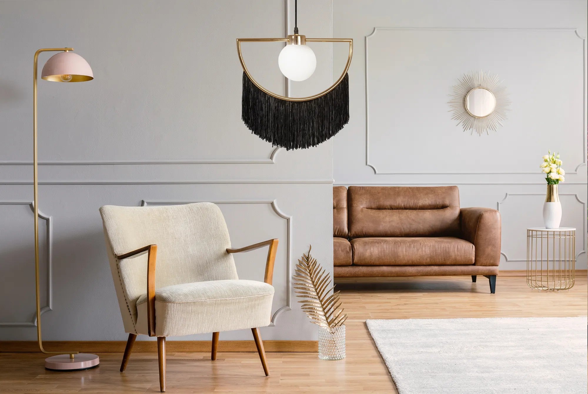 LAMPA SUFITOWA WISZĄCA APP968 Złota 7