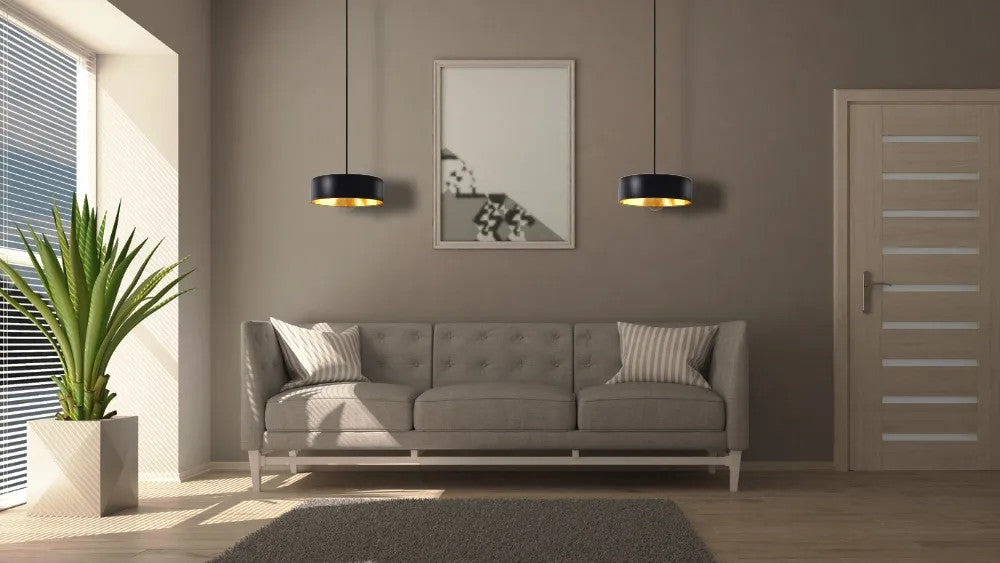 Lampa Wisząca APP1333-1CP BLACK GOLD 7