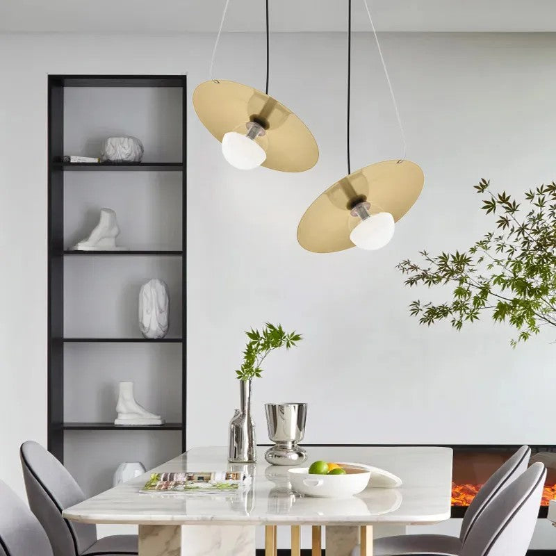 LAMPA SUFITOWA WISZĄCA APP1417-CP Czarna/złota 7